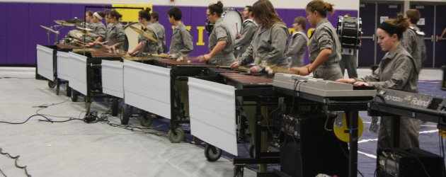 Drumline takes first at first competition