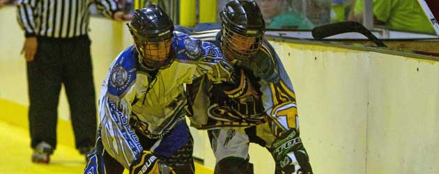 4/26 Varsity Roller Hockey v. Central Photo Gallery