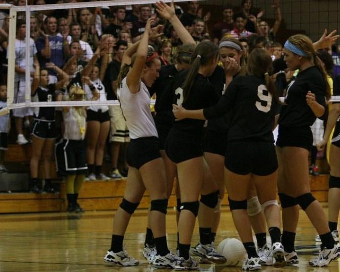 Varsity Volleyball Cheering