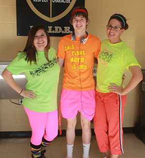 neon dress up day