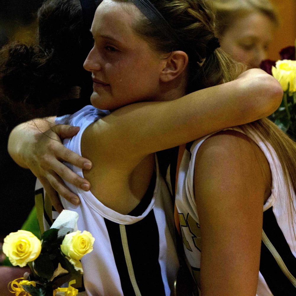 Varsity senior night emotional for players