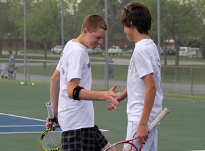 Varsity Tennis Opens up Against McCluer North