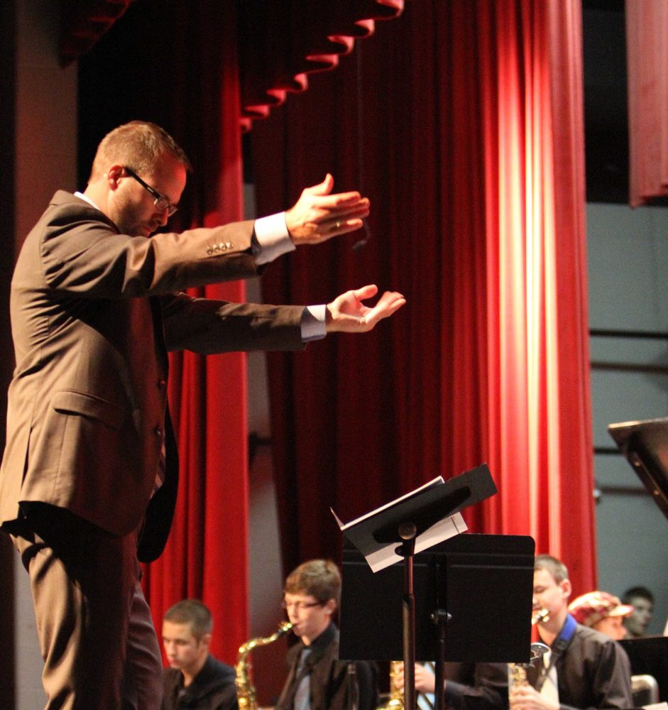 Concert Band and Symphonic Band will be playing the songs "Fire of Eternal Glory", "Apex", and many others tonight in the auditorium at 7pm.