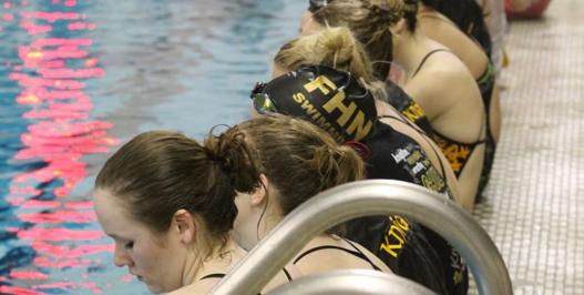 Varsity Girls' Swimming to Face St. Dominic, Holt