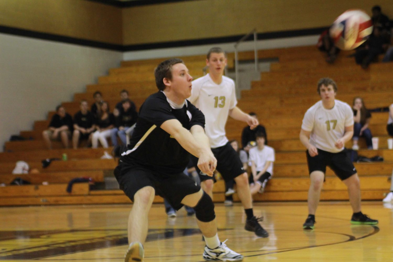 Varsity Volleyball Knights beat the Bulldogs