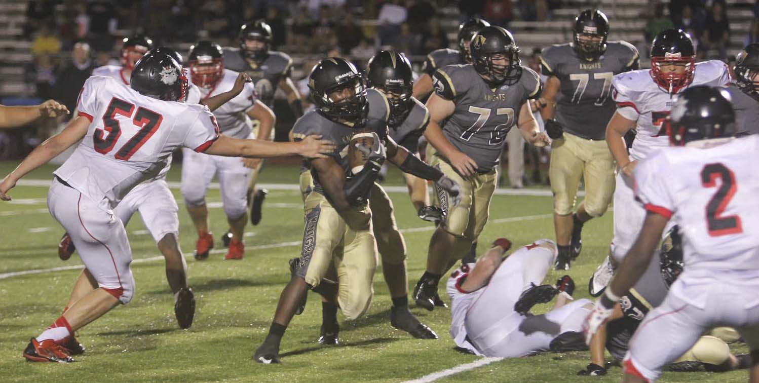 Varsity Knights Football Ends Losing Streak to FZS