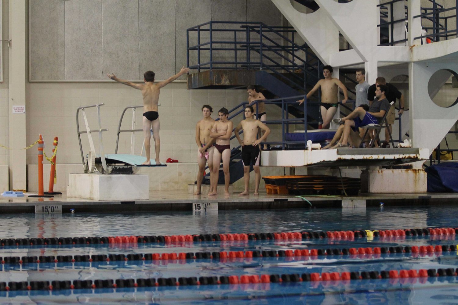 Freshman Diver Peter Lucido Breaks Record