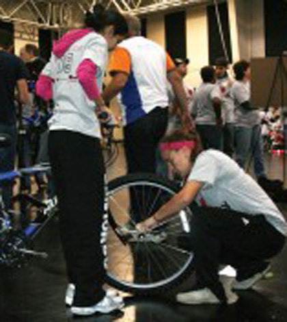 Senior NHS Hosts Bike Drive