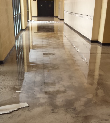 Water Pipes Burst at FHN