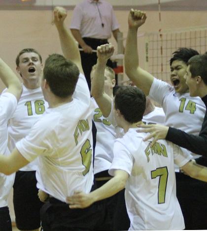 3-28 V Boys Volleyball vs. Afton [Photo Gallery]