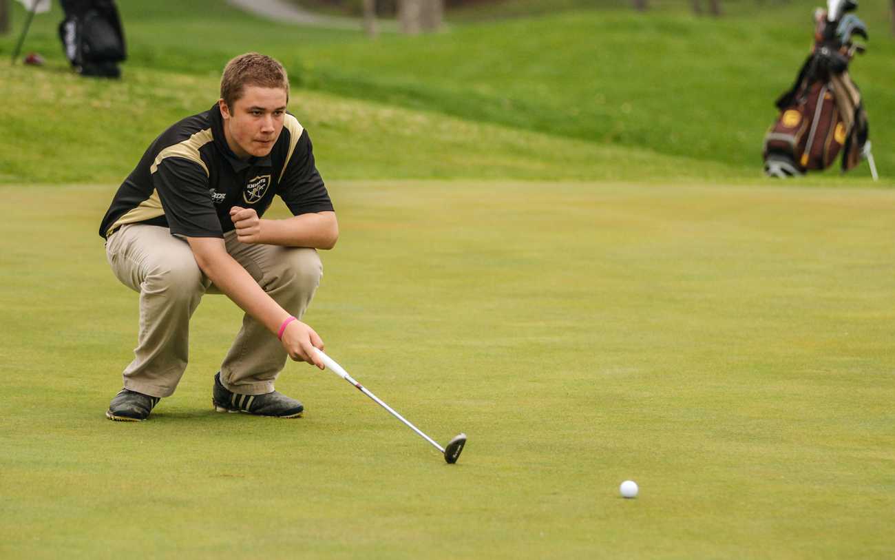 Boys' Golf Has Been Putting in Hard Work All Season