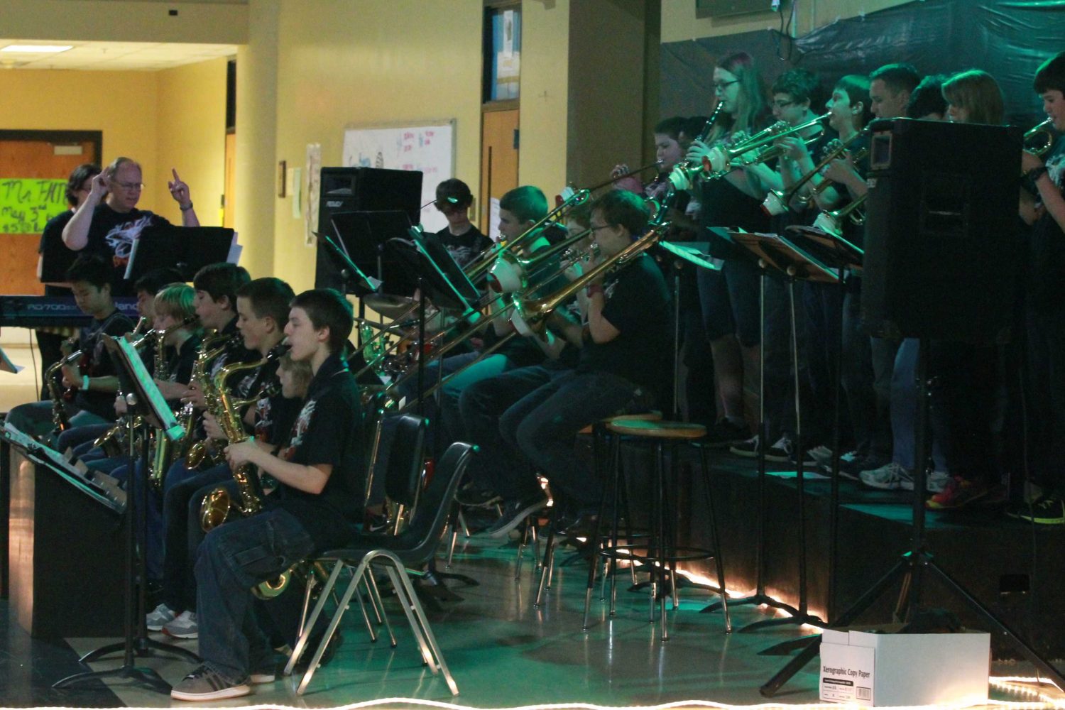 Jazz Band Holding Second Dinner Concert