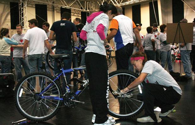 NHS Builds Bikes for Kids