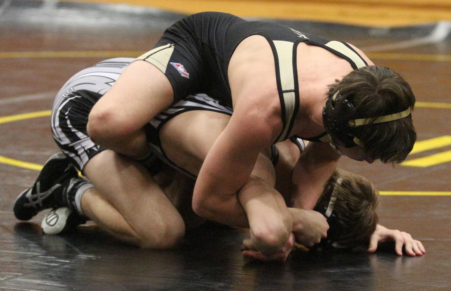 Wrestling Loses and Ties on Senior Night