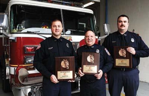 Fireman Earns Life Saving Award