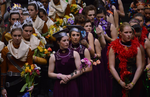 Winter Guard Attends World Championships