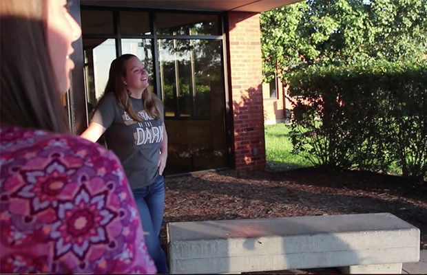 Students For FHN Greeting People