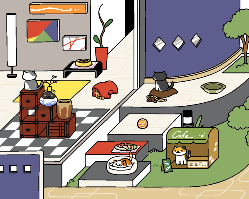 Students Take on Neko Atsume