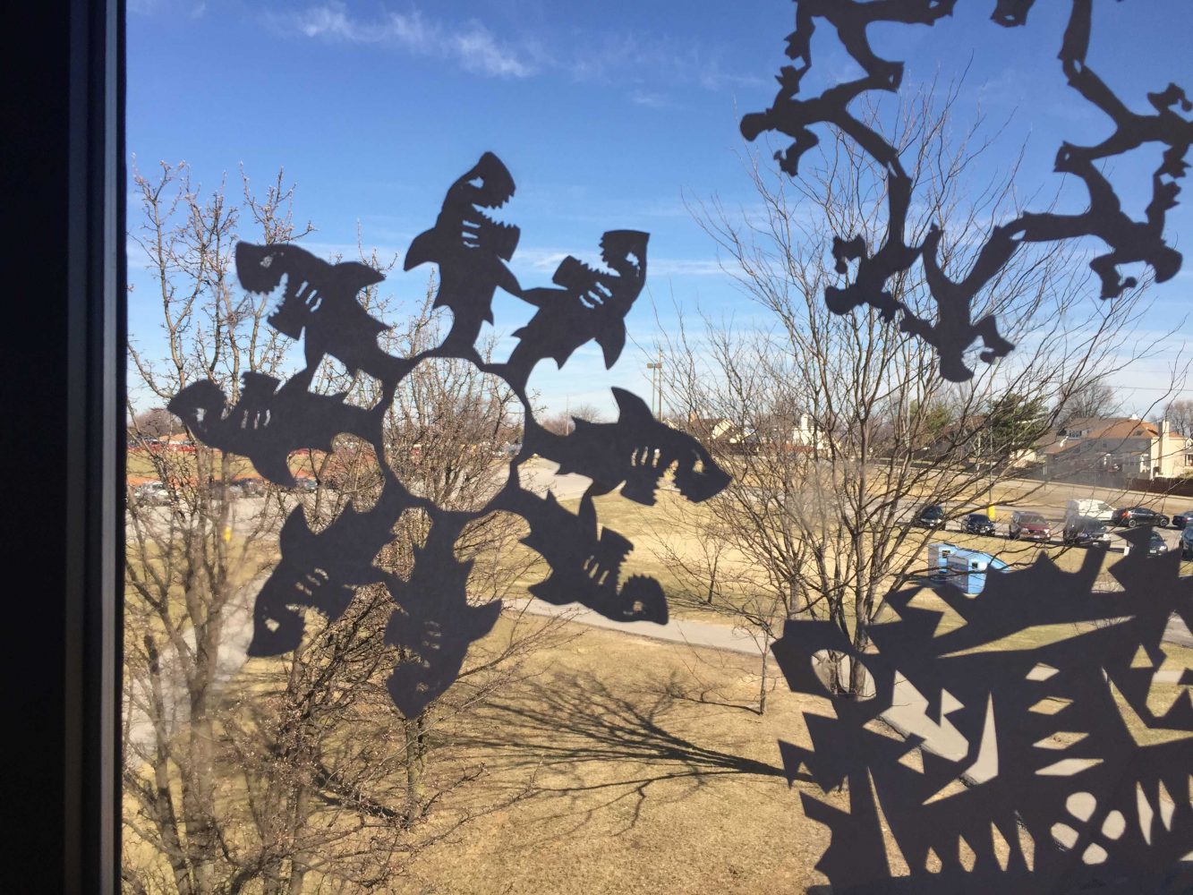 Wilkens' Snowflake Competition Gives Students a Break