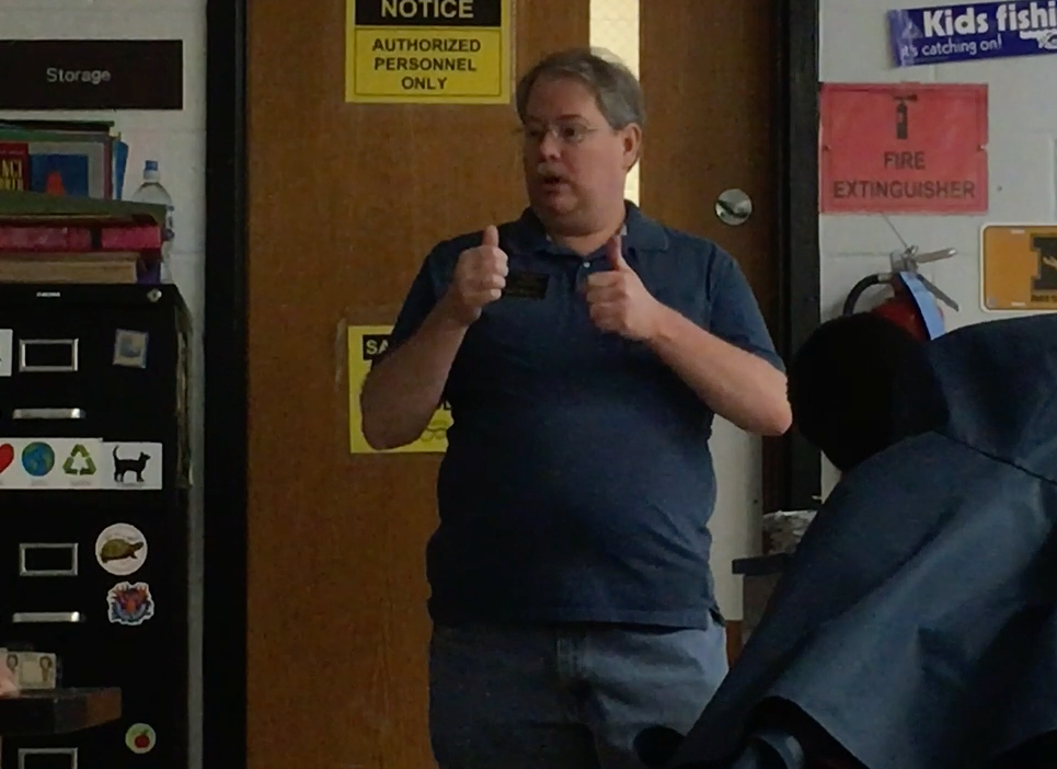 Interpreter Thomas Skinner Helps Students Communicate