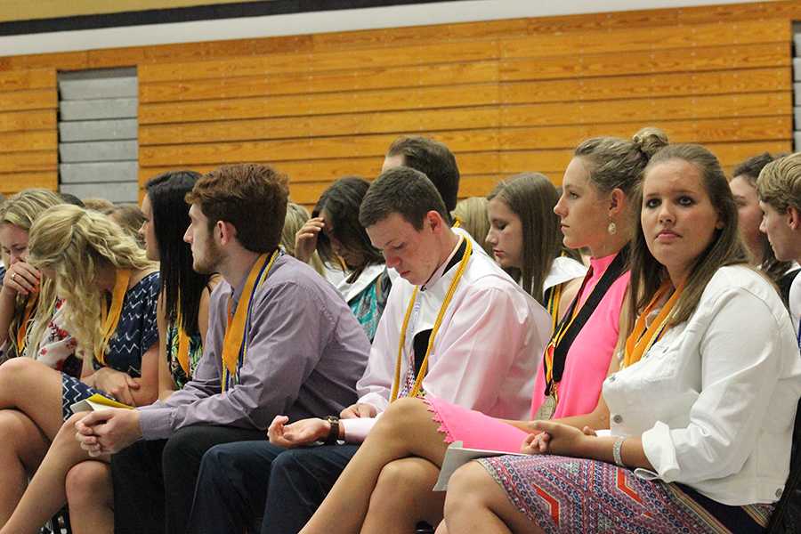 Seniors Honored at Awards Night, Prepare for Graduation