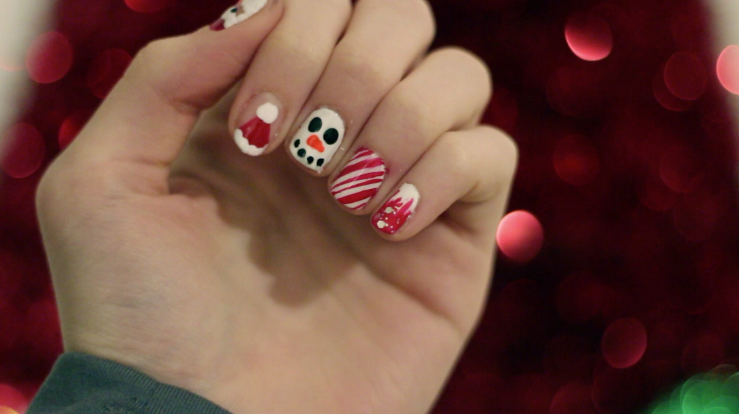 2016 Christmas Nail Art Tutorial