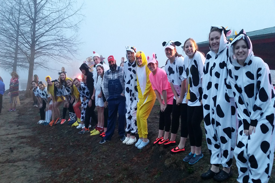 HOSA Members Attend Pre-Plunge Event