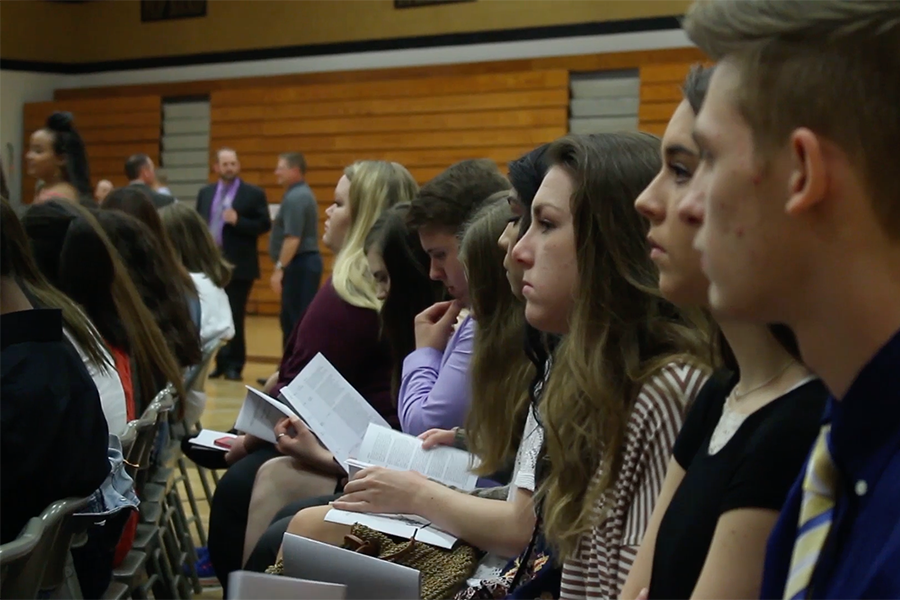 Knights of the Round Table Ceremony Honors Students