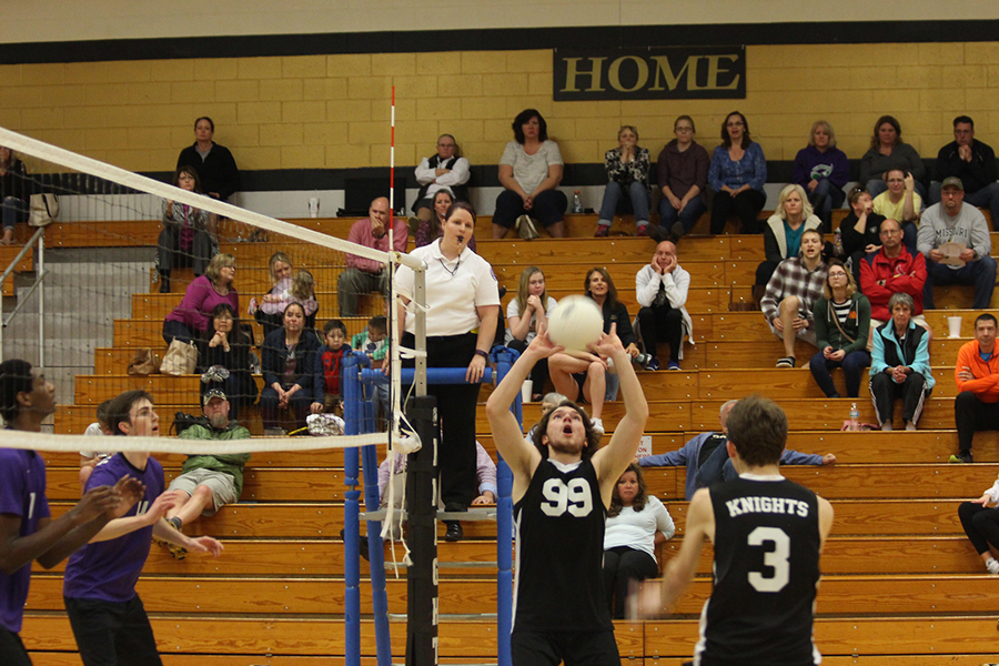 4/4 Varsity Boys Volleyball vs. St. Dominic [Photo Gallery]