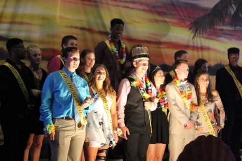 Homecoming Court on Sept. 23, 2017.