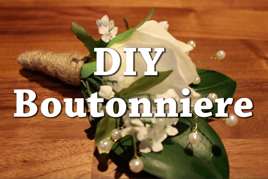 DIY: Make Your Own Boutonniere for Homecoming