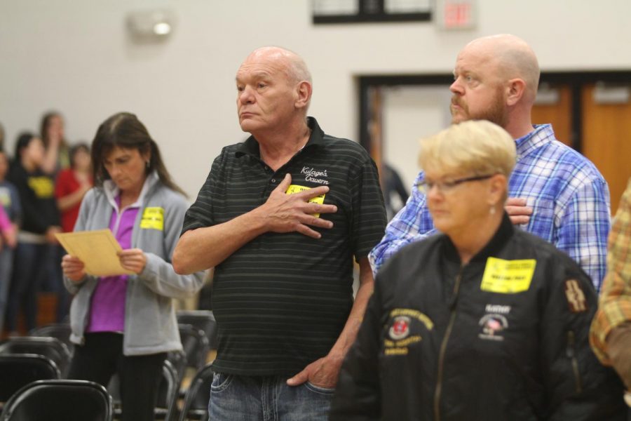 FHN held its first annual Veteran's Day Assembly on Nov. 10, during sixth and seventh hours.