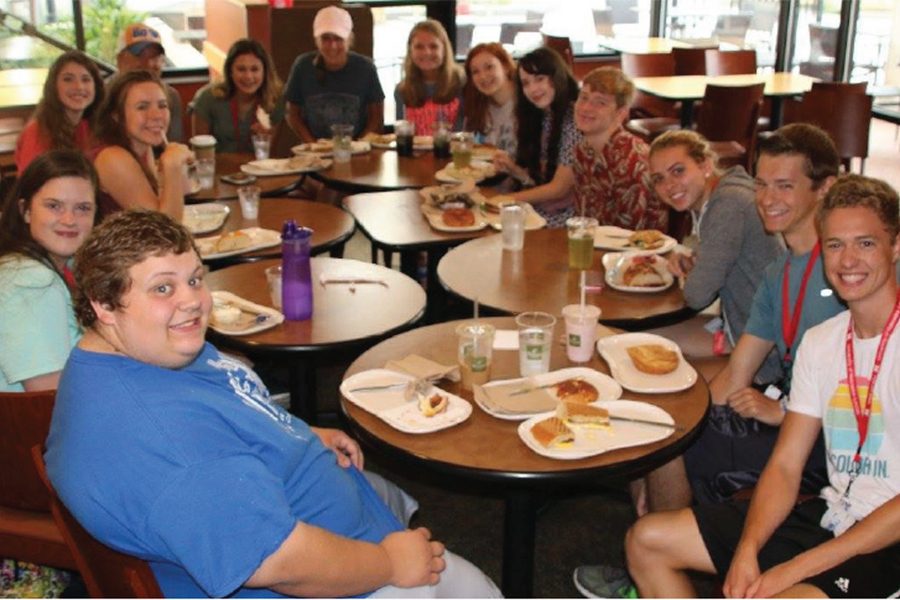 Students from Harvester Christian Church pose for a picture while at a church confrence in Nebraska. (Photo Submitted)