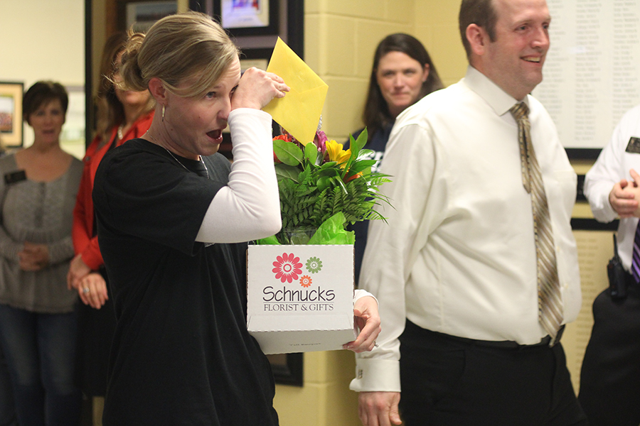 1. Shelly Parks is Awarded FHSD Teacher of the Year