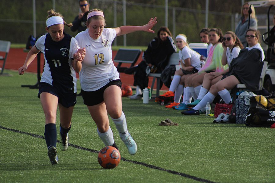 4/20 JV Girls Soccer vs. Marquette [Photo Galley]