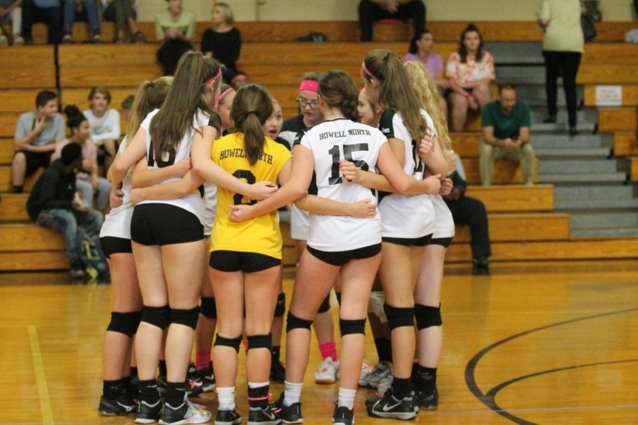 10-9 Freshmen Girls Volleyball vs. Howell [Photo Gallery]