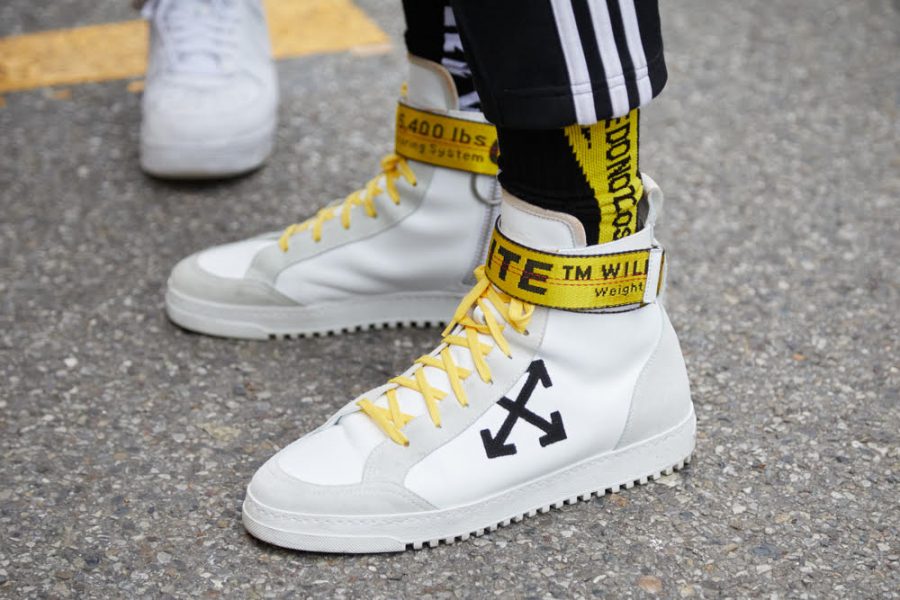 off white belt shoes