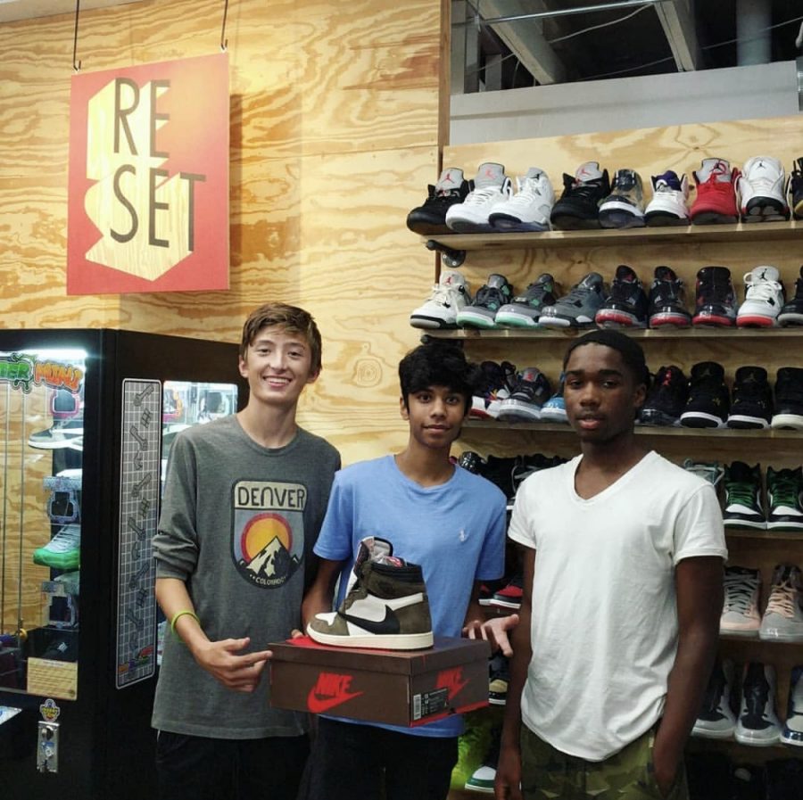 Juniors Josh Teemul and Cole Sherman Sell Shoes as Side Job