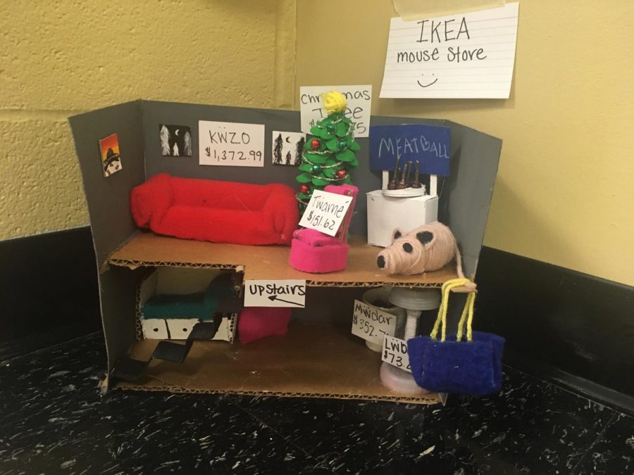 Intro to Art Classes Create Mouse Houses