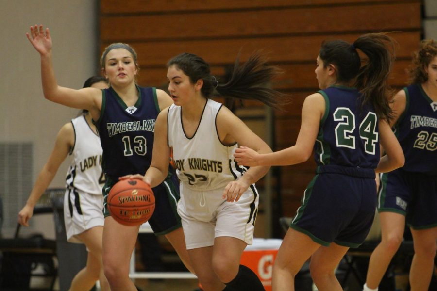 JV Girls Basketball Falls To Timberland [Photo Gallery]