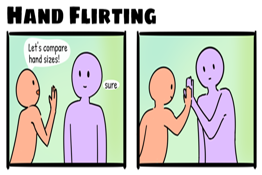 Hand Flirting [Comic]