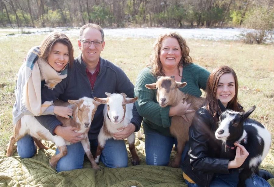 Reagan Grannemann and Her Family Adopt Four Goats as Pets