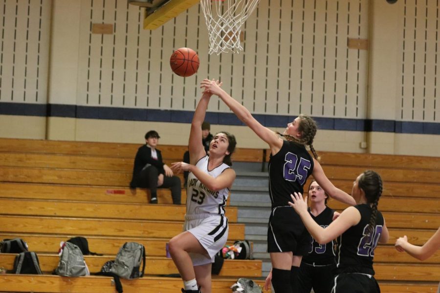 JV Girls Basketball Loses Last Home Game of Season [Photo Gallery]