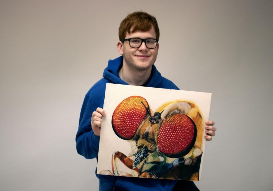 Senior Brady West Creates Fantasy Art Pieces