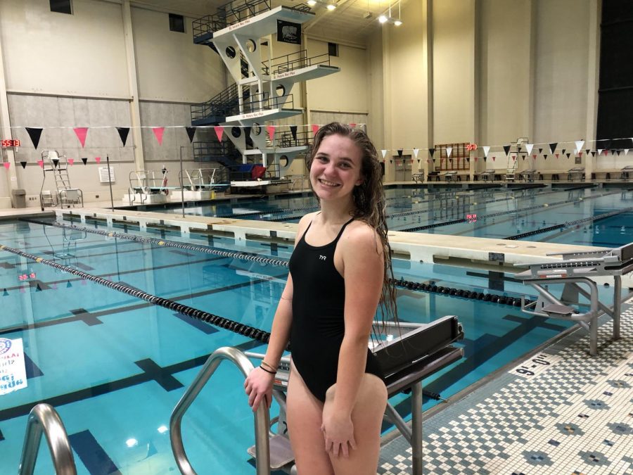 Junior Amanda Willenbrock Joins FHN Swim Team