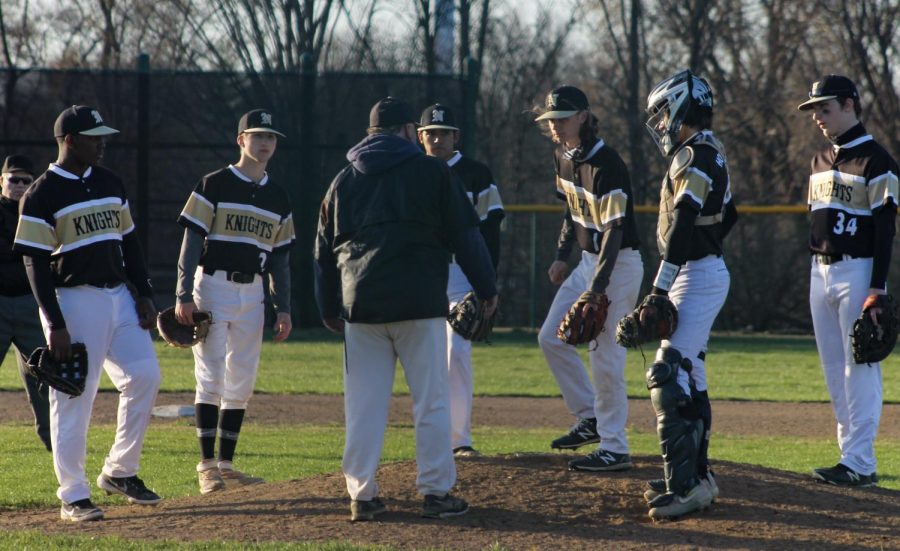 Varsity Baseball Defeated in Tough Game against the Battle Spartans [Photo Gallery]