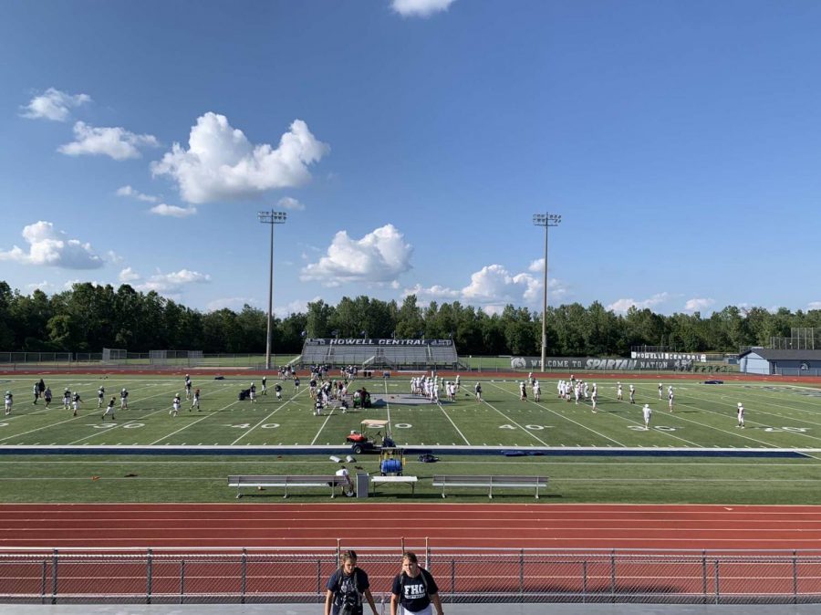 The football stadium at Francis Howell Central is where the dance is located.