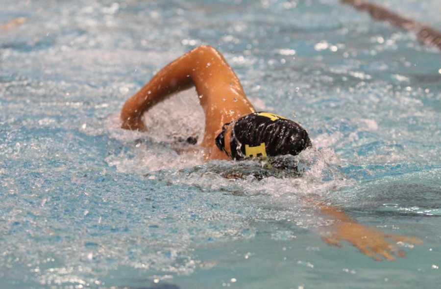 The First Varsity Boys Swim Meet Gets Rained Out