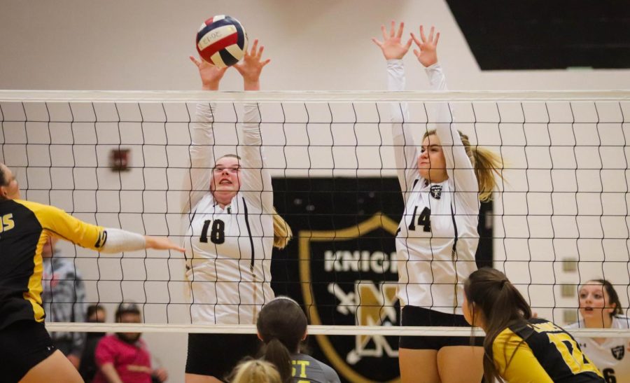 Varsity Girls Volleyball Falls to FZE on Senior Night [Photo Gallery]