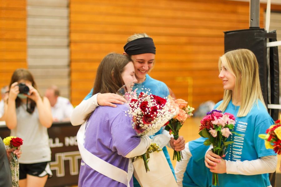 Varsity Girls Volleyball Senior Night Ceremony [Photo Gallery]